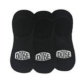 HEYDUDE No Show Sock 3 Pack - Black