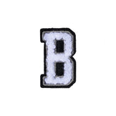 Letter B Patch - B Black/White