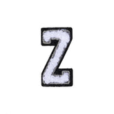 Letter Z Patch - Z Black/White