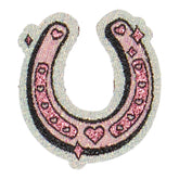 Pink Horseshoe Patch - Horseshoe Pink/Multi