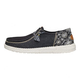 Wendy Funk Embroidered Floral - Black