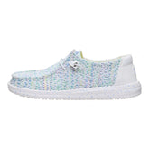 Wendy Stretch Speckle - White/Multi