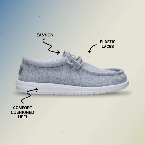 Wally Stretch Jersey Wide - Black/Black