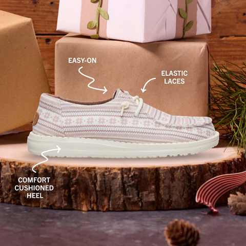 Wendy Nordic Sweater - Egret/Multi