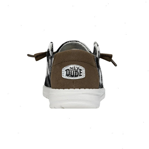 Wendy Buffalo Plaid - White and Black Plaid