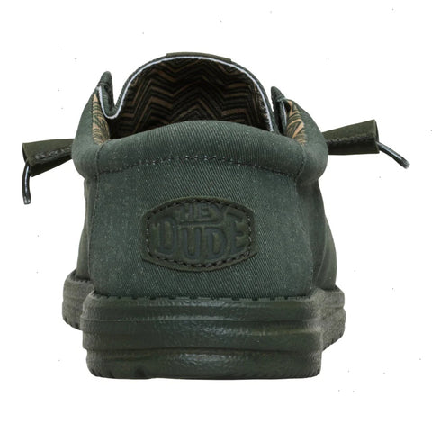 Wally Stretch Canvas - Deep Green