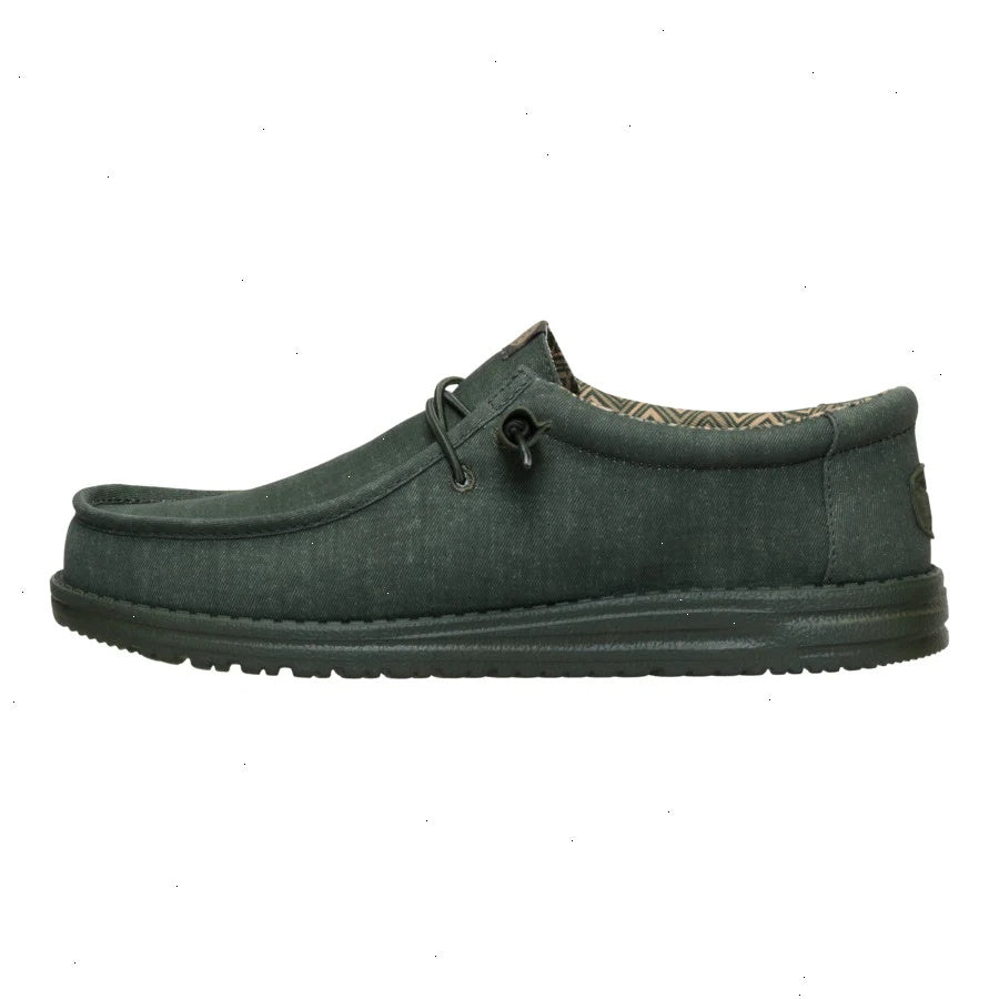 Wally Stretch Canvas - Deep Green