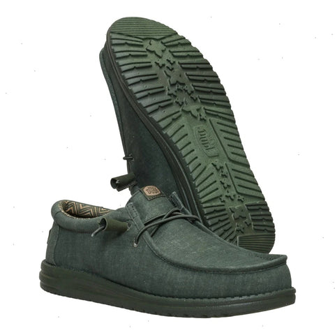 Wally Stretch Canvas - Deep Green