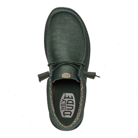 Wally Stretch Canvas - Deep Green