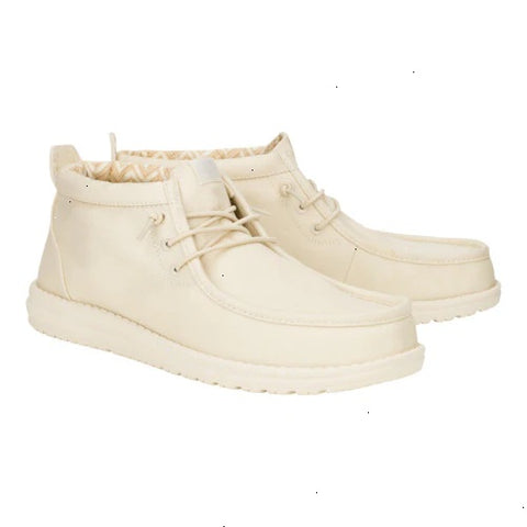 Wally Mid Stretch Canvas - Bone White