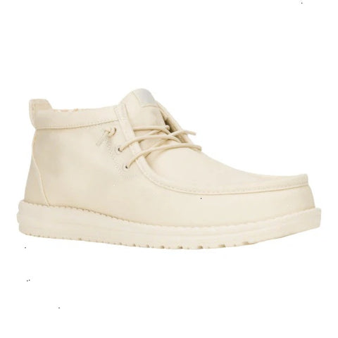 Wally Mid Stretch Canvas - Bone White