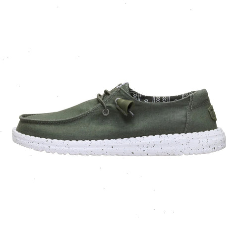Wendy Stretch Canvas - Deep Green