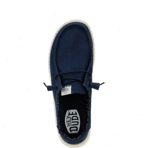 Wendy Stretch Canvas - Navy