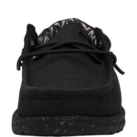 Wally Youth Stretch Canvas - Black/Black