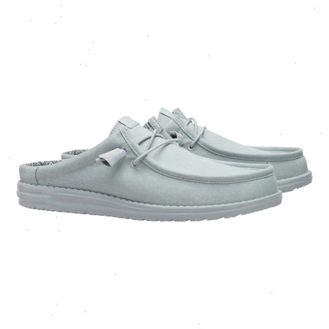 Wally Slip Stretch Canvas - Puritan Grey