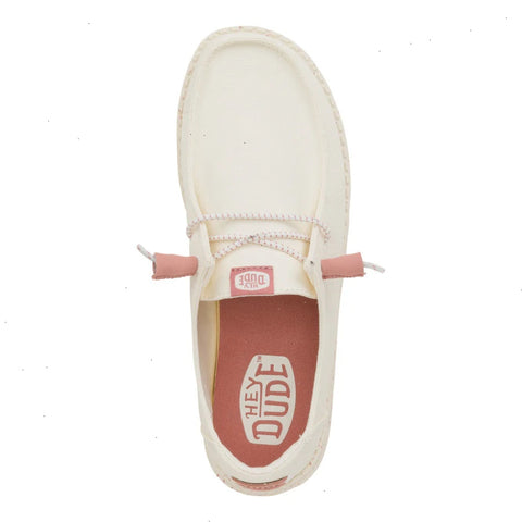 Wendy Canvas Mono - Egret