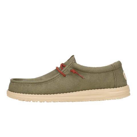 Wally Waxed Canvas Olive