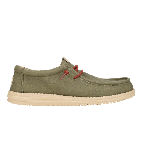 Wally Waxed Canvas Olive