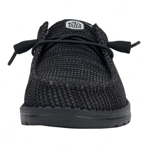 Wendy Stretch Sox Wide - Black/Black