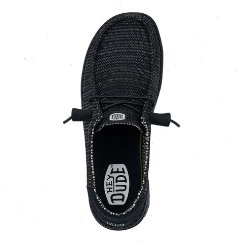 Wendy Stretch Sox Wide - Black/Black