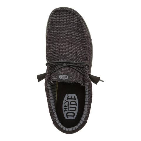 Wally Stretch Sox - Black/Black