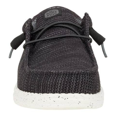 Wally Stretch Sox Wide - Black/White