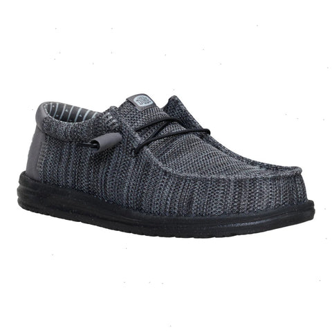 Wally Stretch Sox - Granite Grey/Black