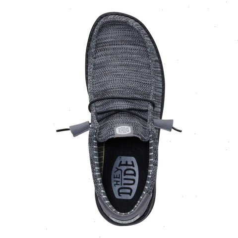Wally Stretch Sox - Granite Grey/Black