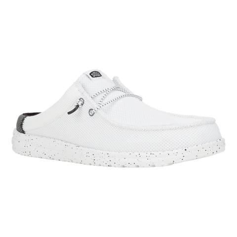 Wally Slip Varsity - White/Black