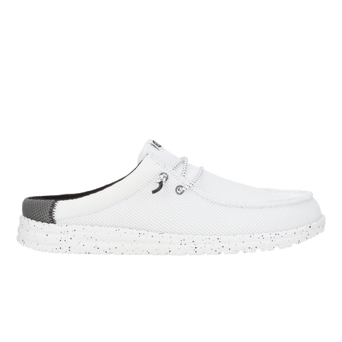 Wally Slip Varsity - White/Black