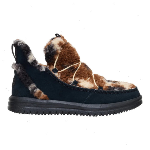 Camden Suede Cozy - Black Multi/Black