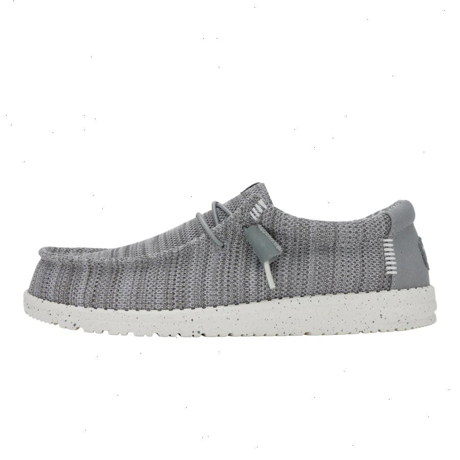 Wally Stretch Sox Wide - Grey