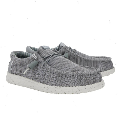 Wally Stretch Sox Wide - Grey