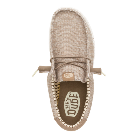 Wally Stretch Sox Wide - Tan
