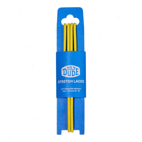 Neon Round Laces - Neon Yellow