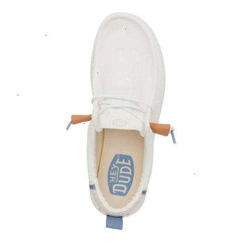 Wally Craft Linen - White/Stone Grey