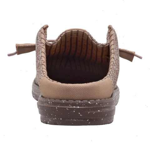 Wally Slip Stretch Sox - Deep Taupe/Chanterelle Tan