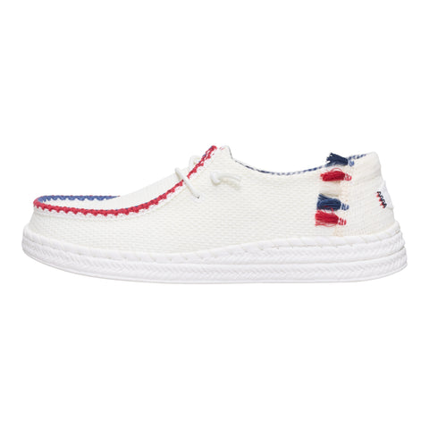Wendy Espadrille Americana - White