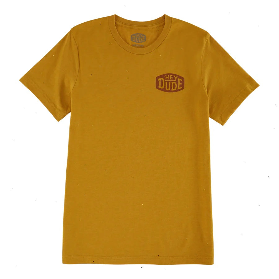Go To Buckle Tee - Mustard