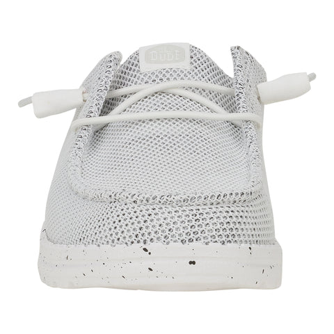 Wendy Slip Stretch Sox - Stone White