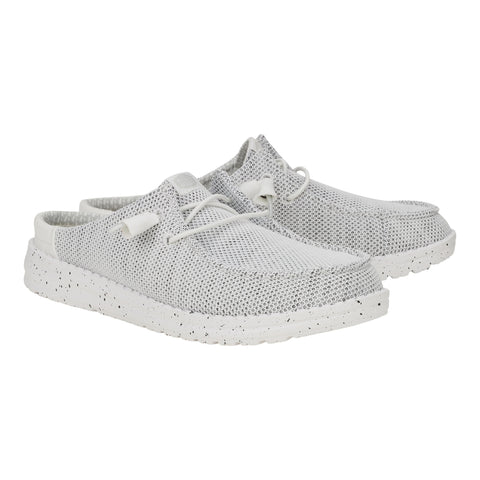 Wendy Slip Stretch Sox - Stone White