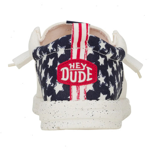 Wally Funk Americana Stars - White/Navy Blazer