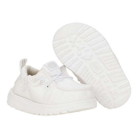 LilDude Infant Slip On Core - White
