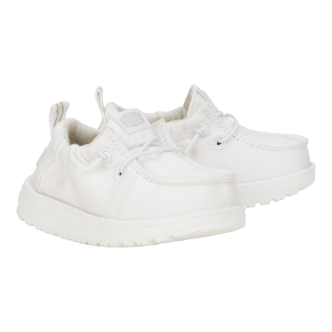 LilDude Infant Slip On Core - White