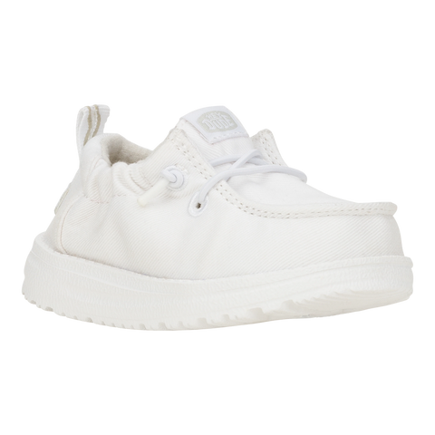 LilDude Infant Slip On Core - White