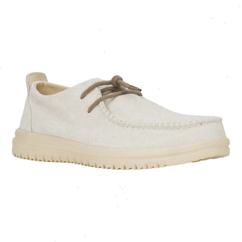 Wally NXT Moc - Egret/Wood Ash