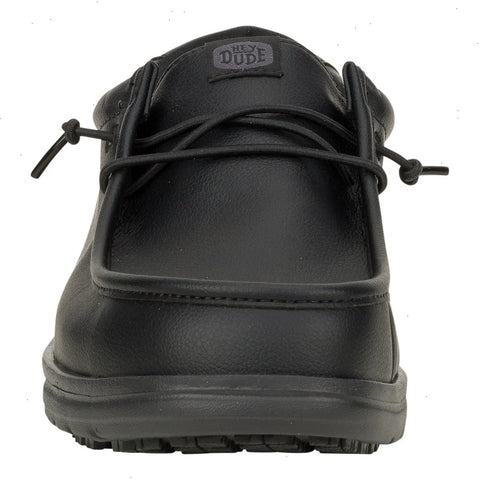 Wally Work CE Classic Slip Resistant Wide - Black