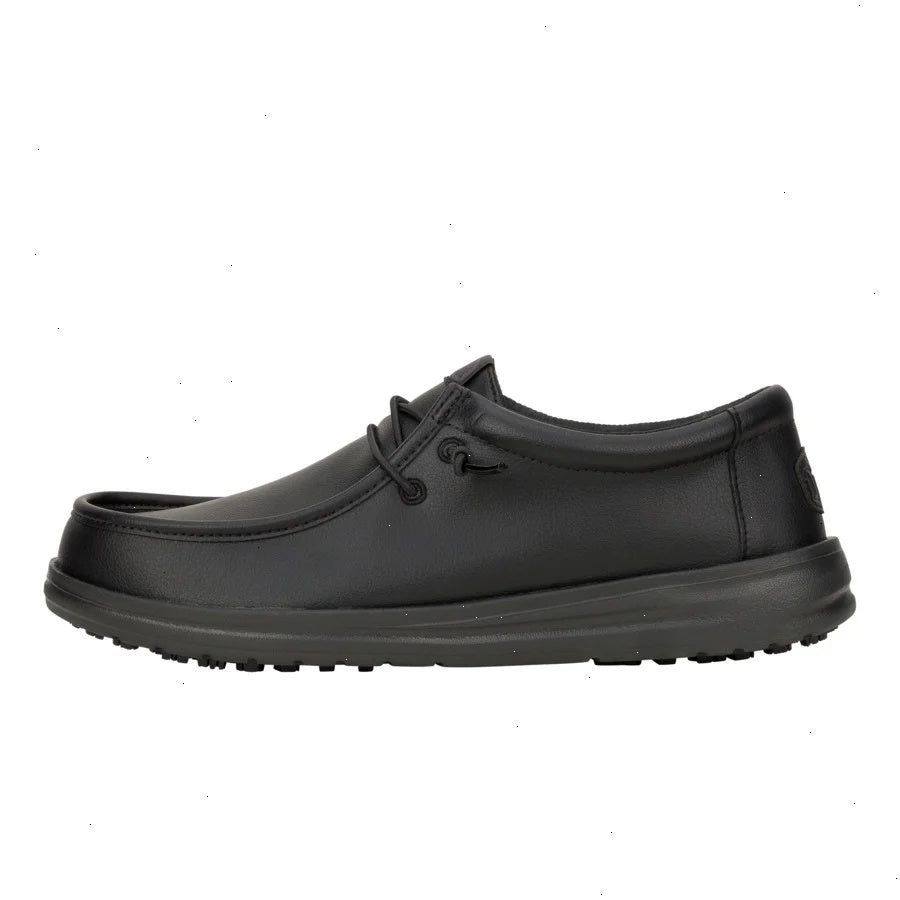 Wally Work CE Classic Slip Resistant Wide - Black