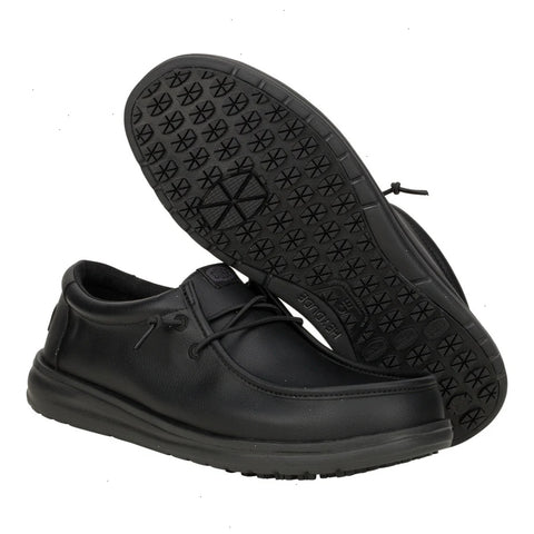Wally Work CE Classic Slip Resistant Wide - Black