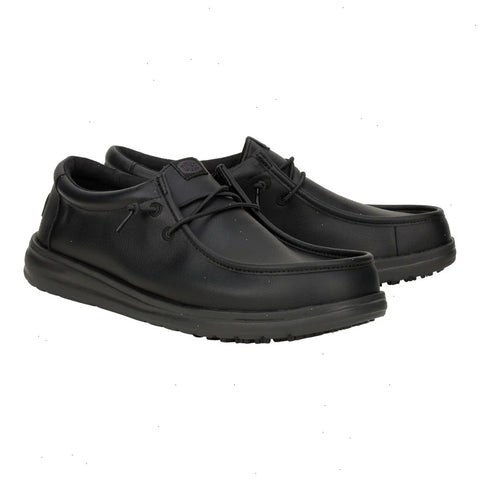 Wally Work CE Classic Slip Resistant Wide - Black